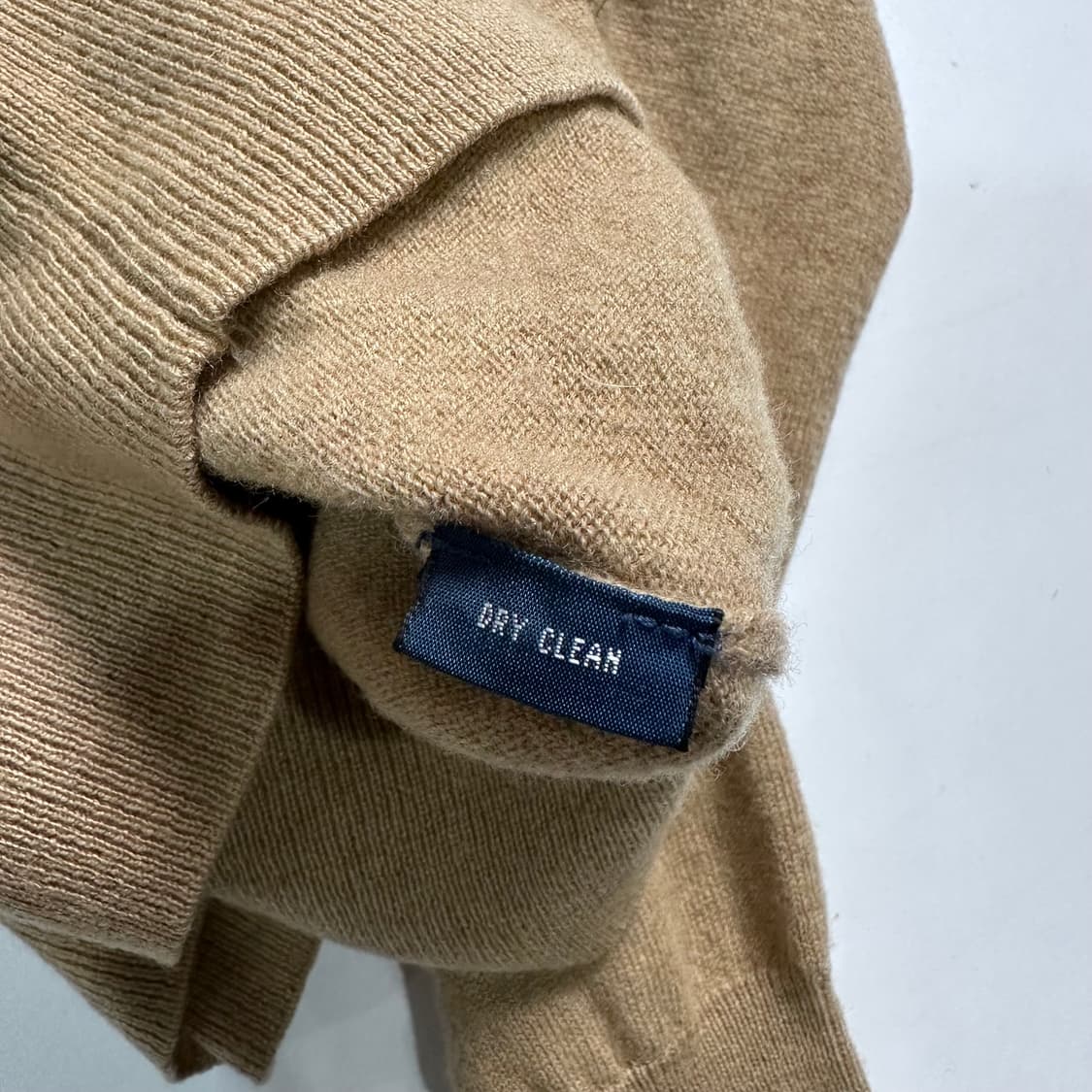 폴로 랄프로렌 베이지 울 니트   상품이미지7