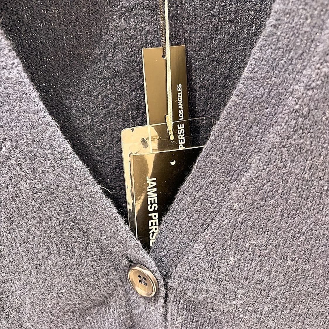 (정품/새상품) 제임스펄스 여성 네이비 캐시미어 혼방 니트 가디건 상품이미지2