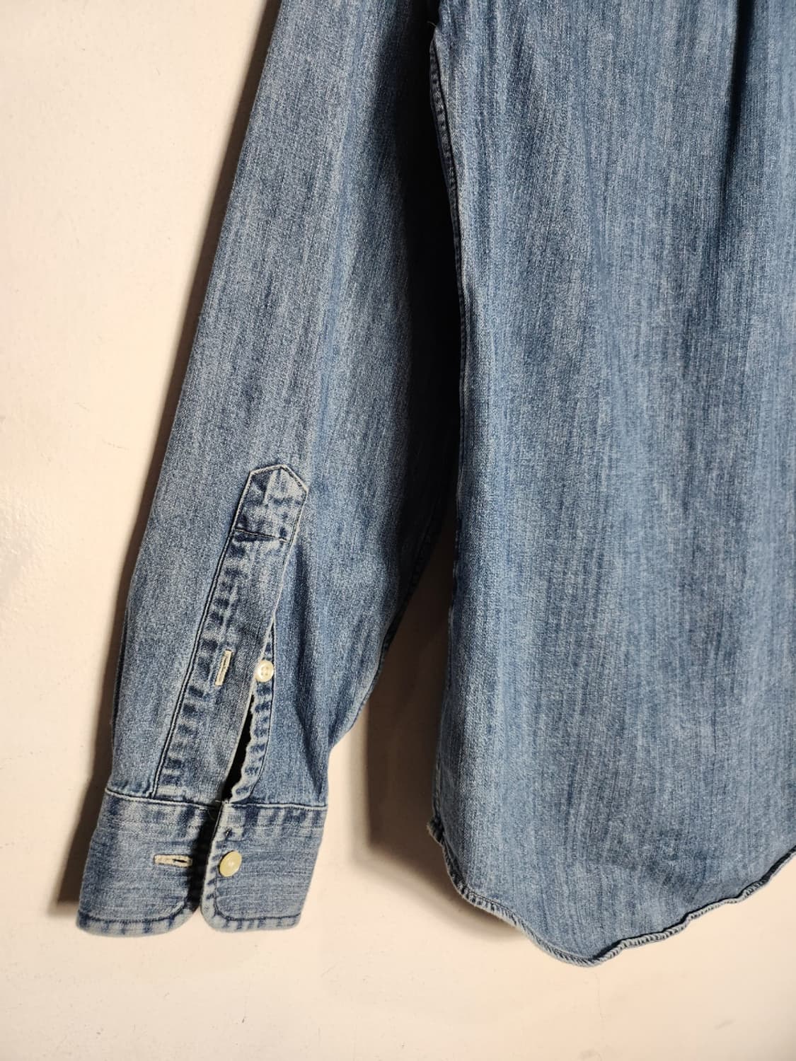 S 폴로 랄프로렌 클래식핏 데님 셔츠 상품이미지5