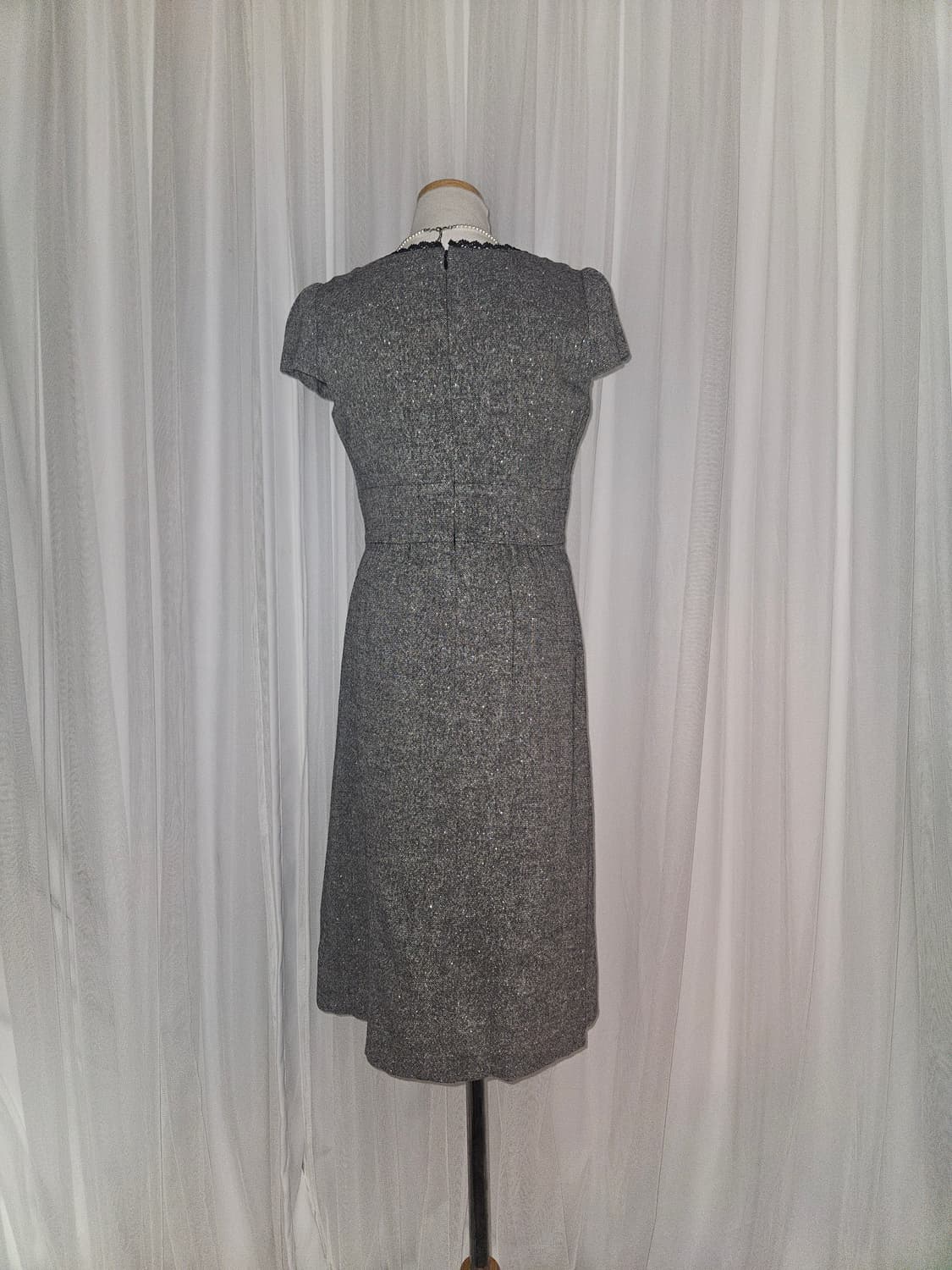 hushush 히메 로걀 그레이 레이스 원피스 상품이미지3