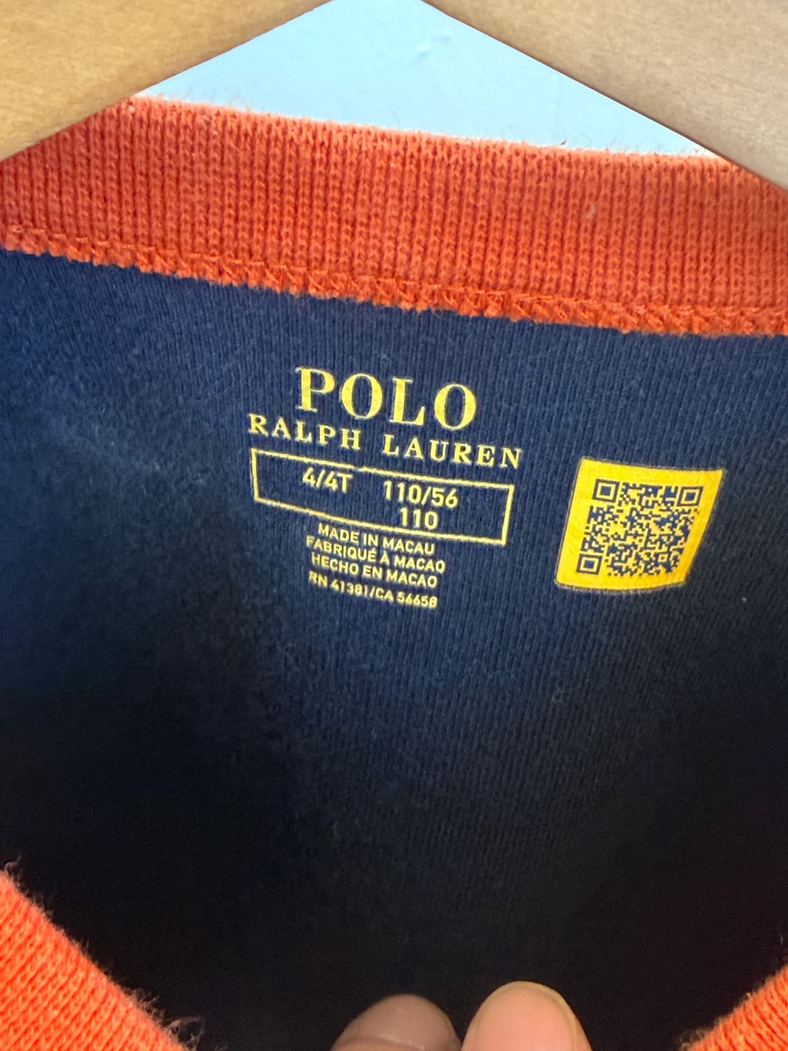 폴로(Polo ralph lauren) KIDS 컬러블록 맨투맨 상품이미지3