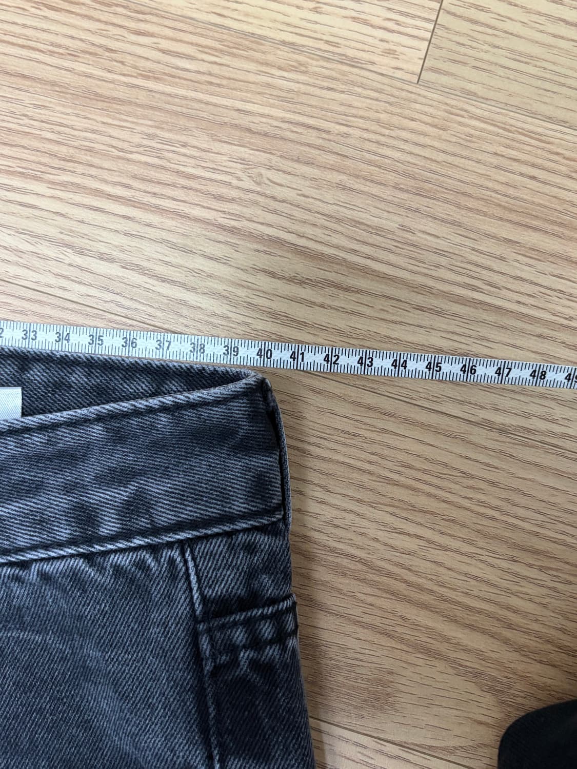 문선 Lunar Studded Denim Pants L 상품이미지5