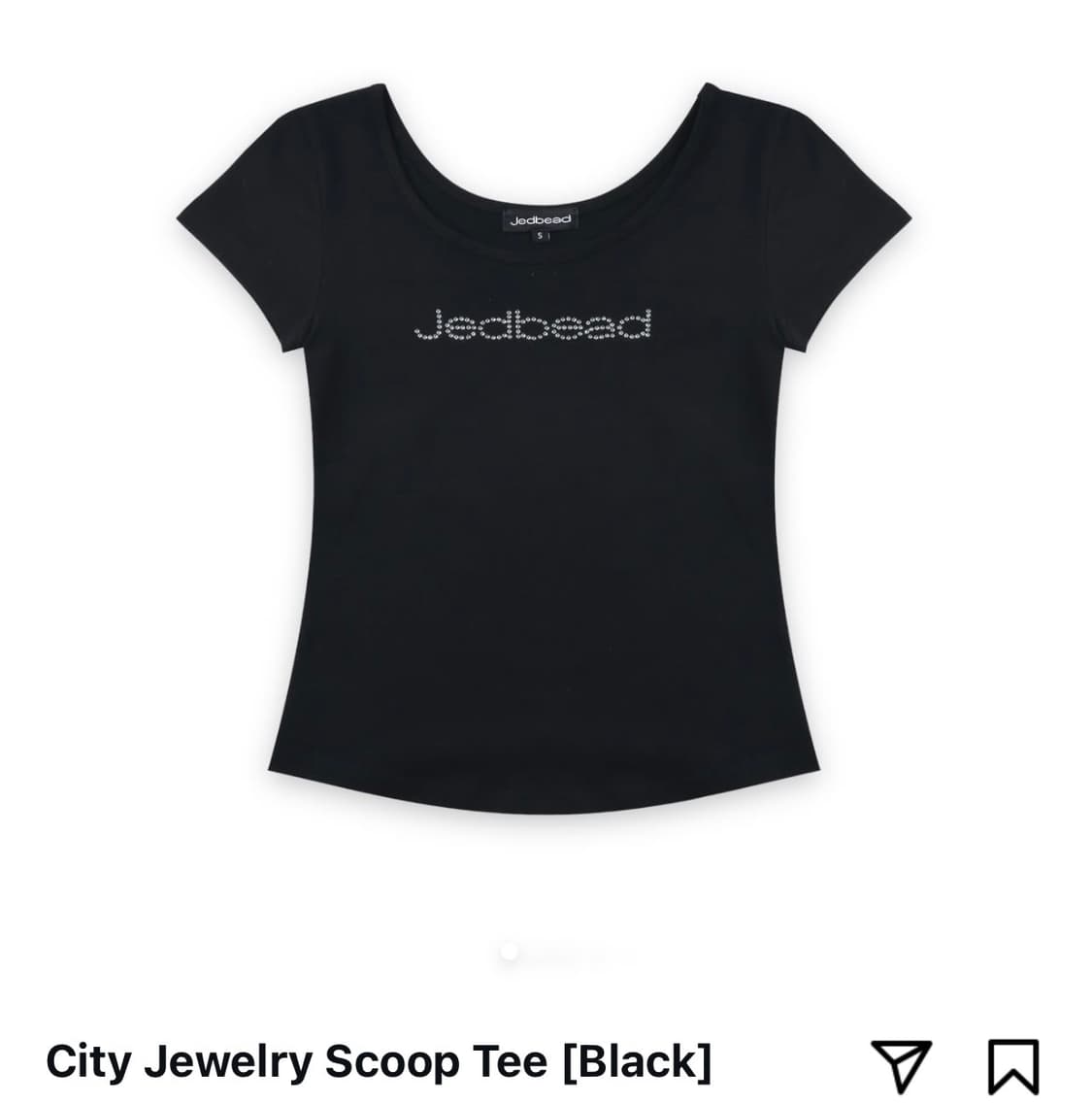 제드비드 city jewelry scoop tee 상품이미지1