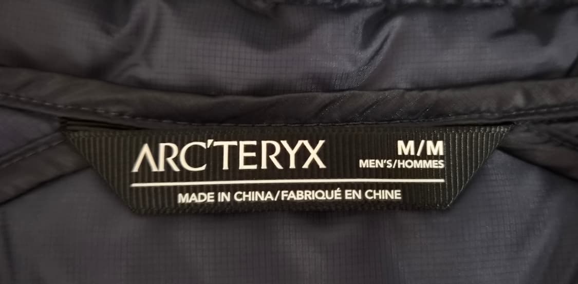 (정품)아크테릭스 세륨 하이브리드 경량패딩 M(100~105) 특A급 상품이미지4