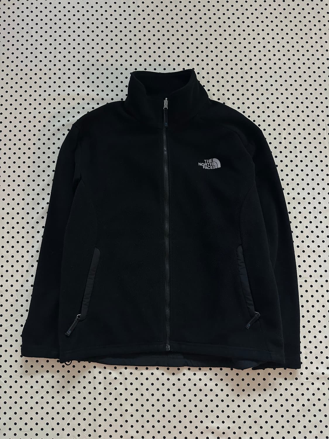 노스페이스 플리스 집업 블랙 상품이미지1