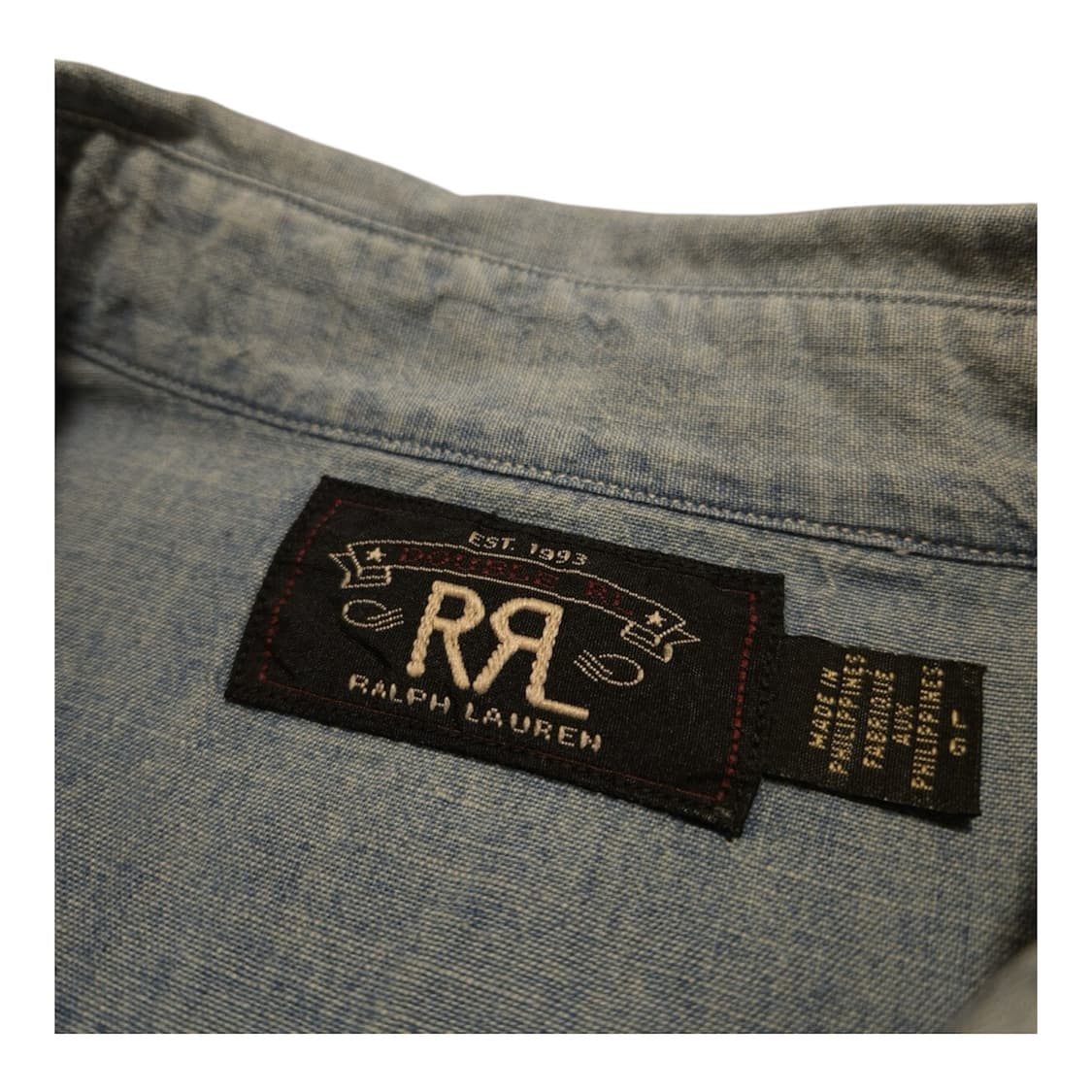 RRL 샴브레이 워크 셔츠 L 상품이미지3