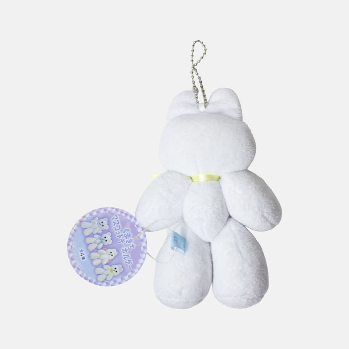 쿠마키치 킨타로 노랑 리본 마스코트 인형 키링 상품이미지2