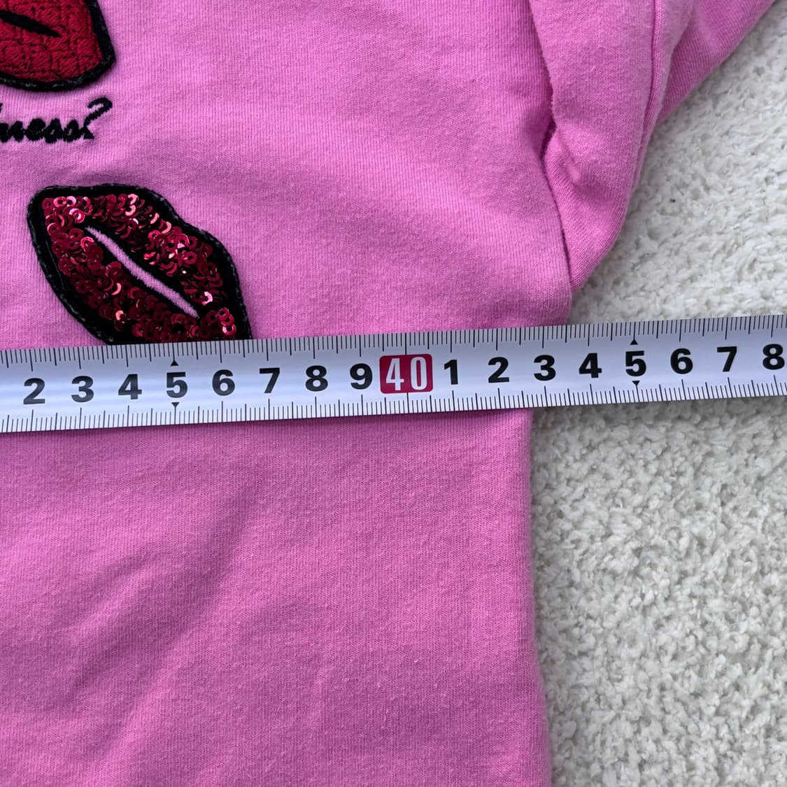 80-165 게스 패치 맨투맨 티셔츠 0305E 상품이미지7