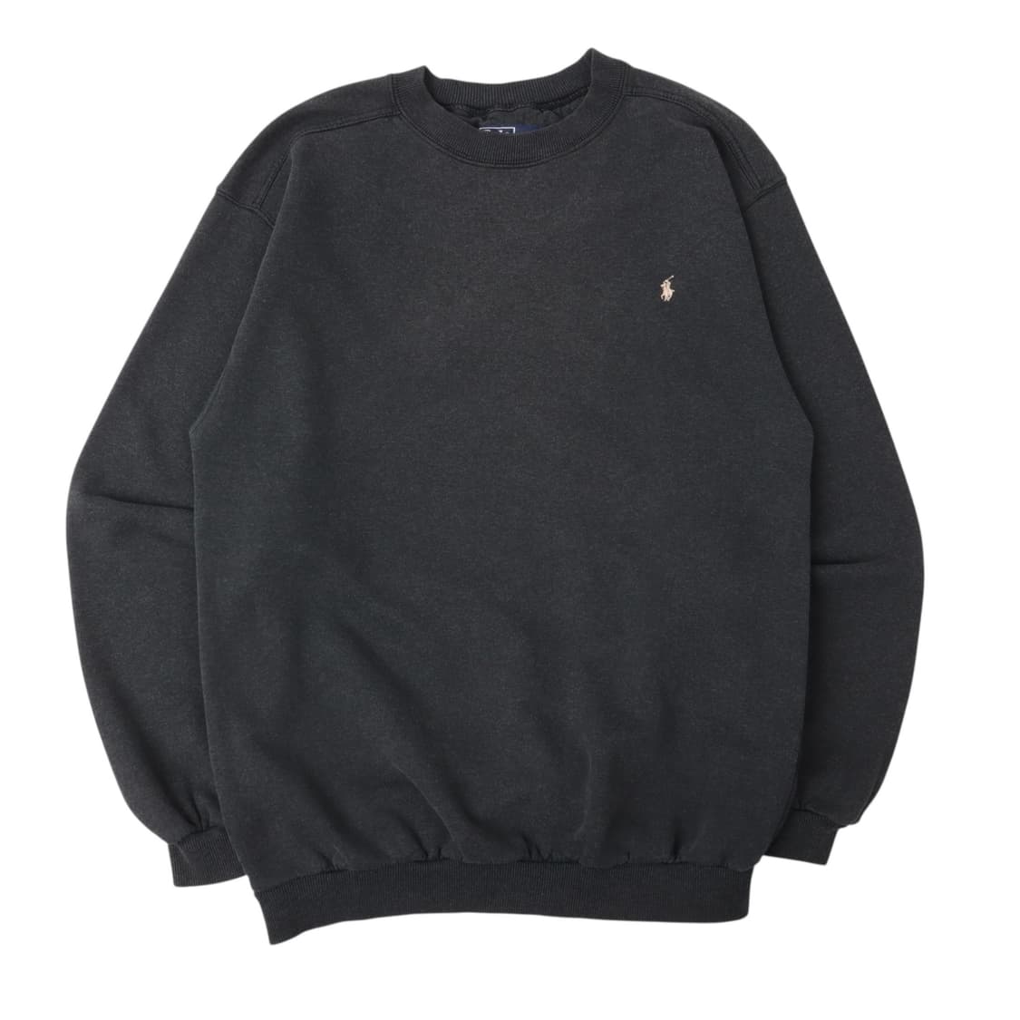 폴로 랄프로렌 빈티지 챠콜 코튼 스웻셔츠 상품이미지1