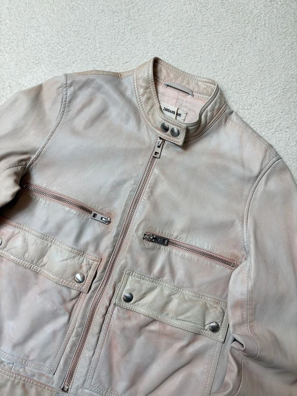 쟈딕앤볼테르 18ss 양가죽 라이더 자켓 PN6605 상품이미지2