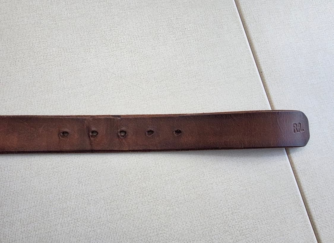 RRL 솔리드 브라스 벌링턴 벨트 상품이미지3