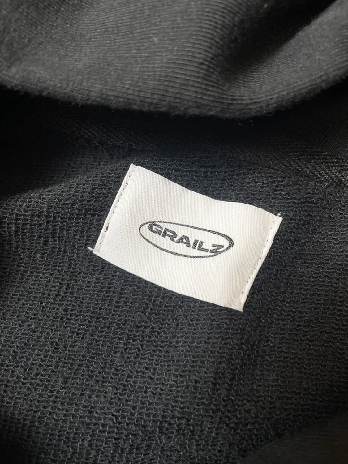 그레일즈 슬로건 오발 로고 후드티 PN9444 상품이미지5