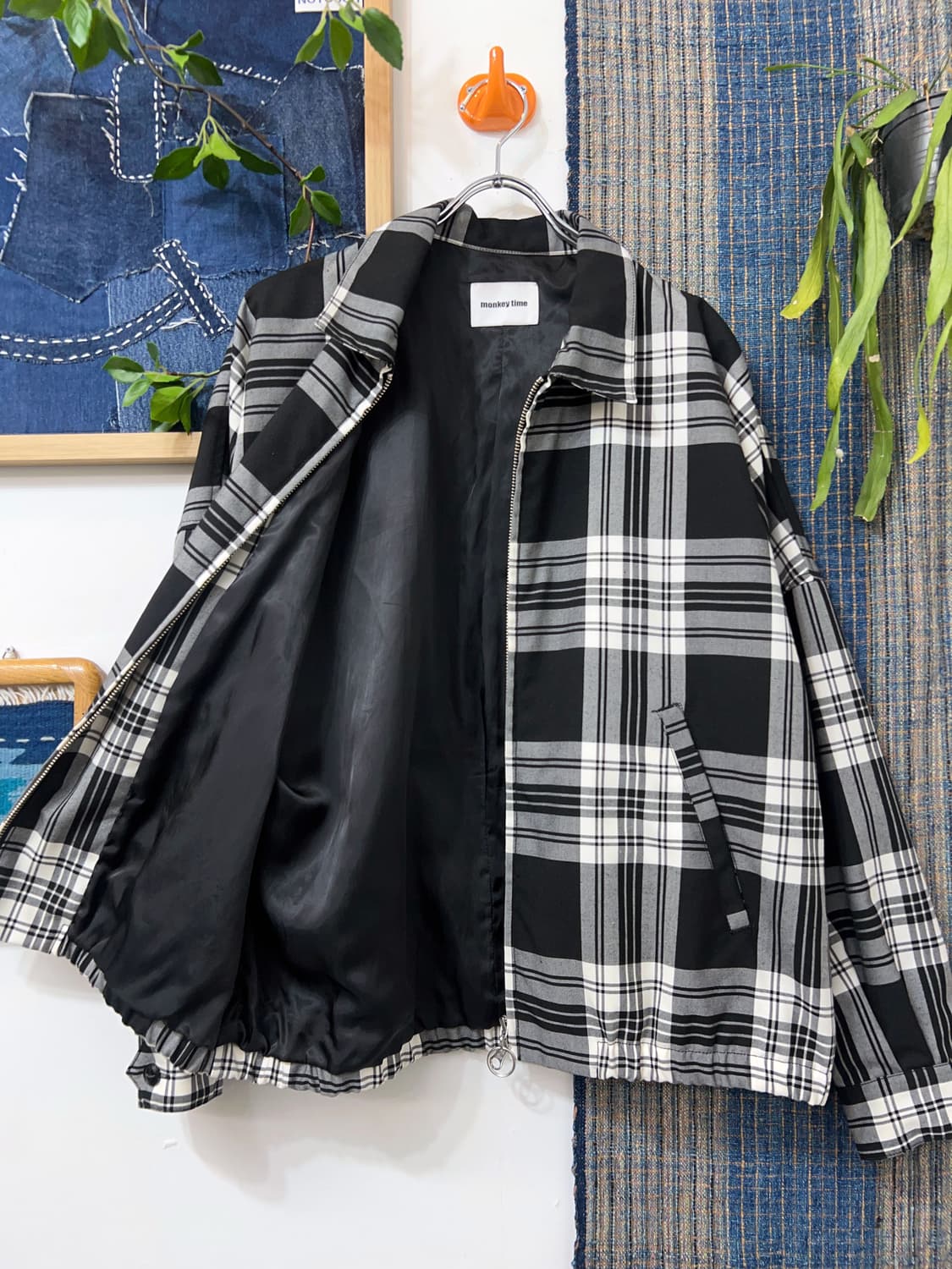 MONKEY TIME  Two way check jacket  상품이미지8