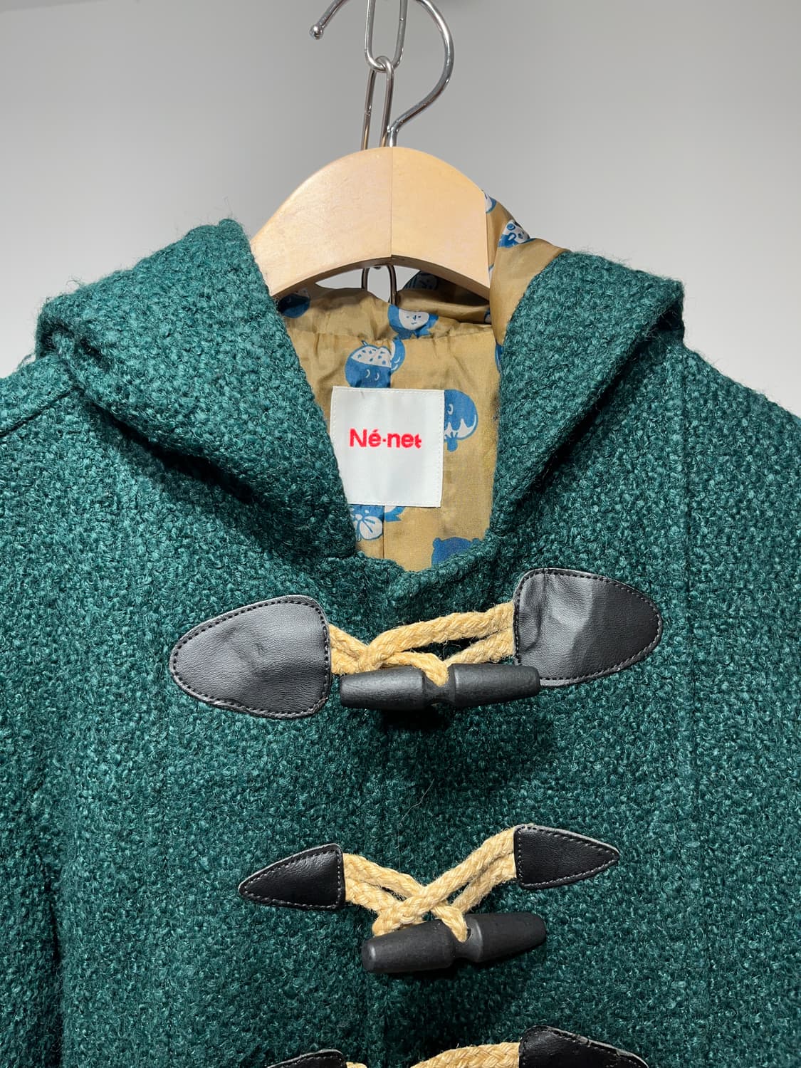 Ne-net 2way zip up duffle coat 상품이미지4