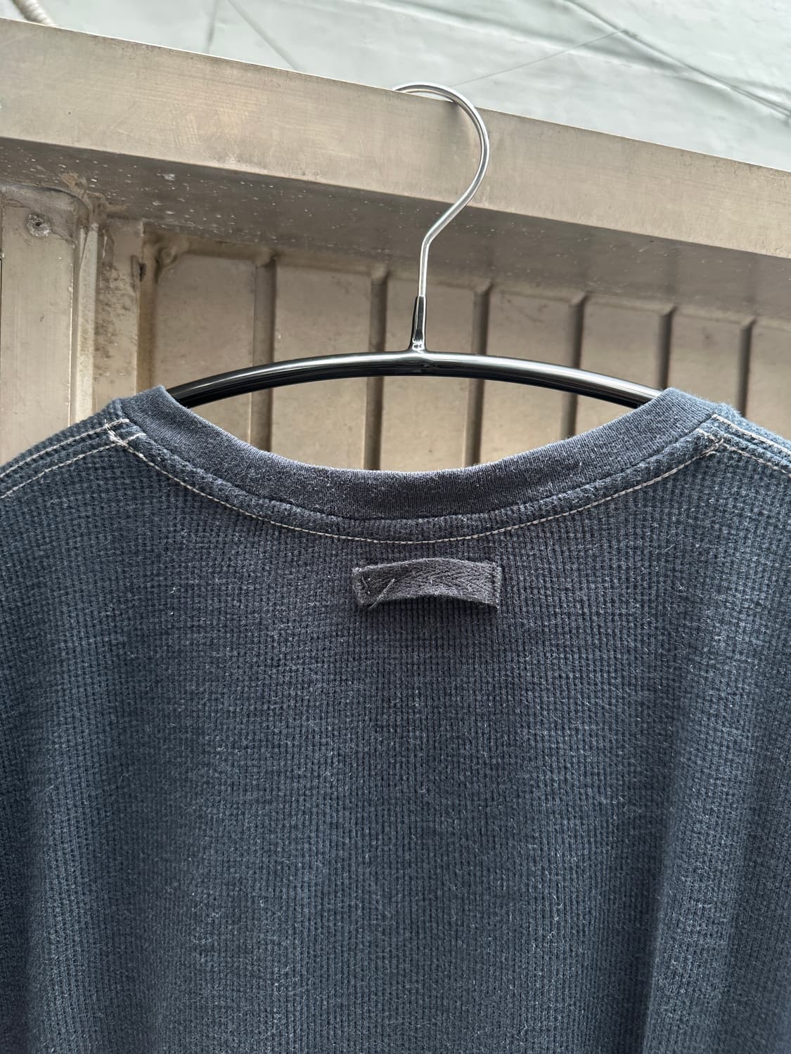 Armani Exchange waffle knit sleeve 상품이미지8