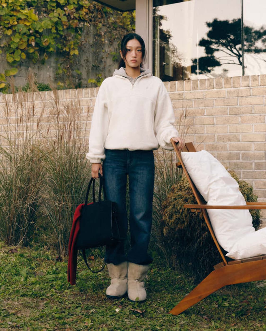 포유온 Loi Fleece Half Zipup Pullover 상품이미지2