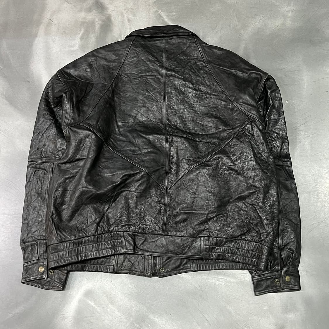  빈티지 레더 카라 자켓 y14988 상품이미지2