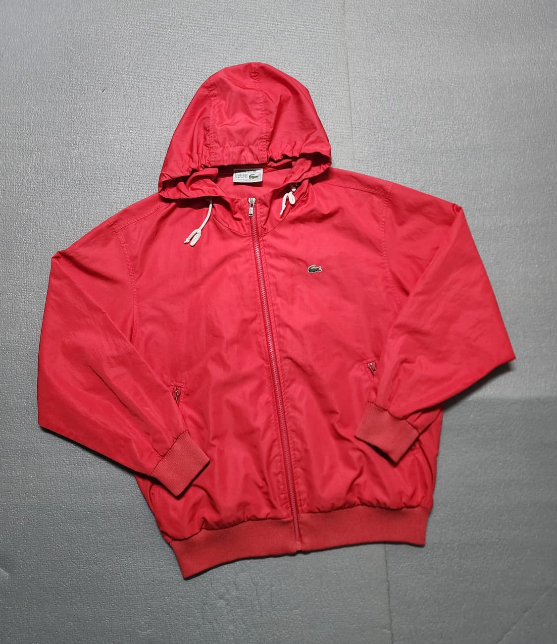 90's 빈티지 서광 라코스테 후드 바람막이 자켓 상품이미지1