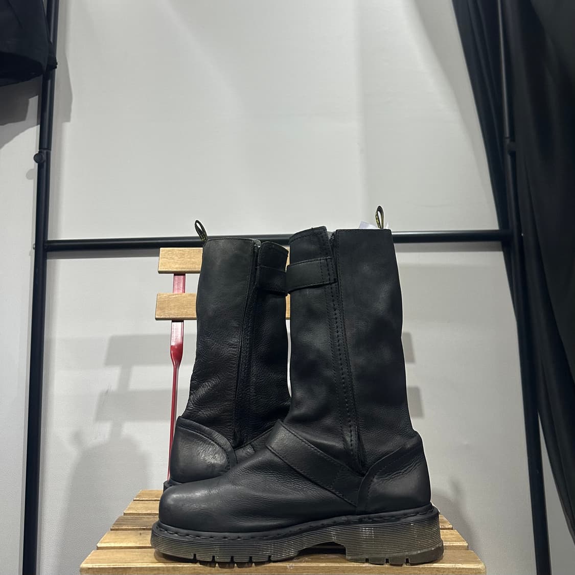 UK8) 270-275 닥터마틴 부츠 남성 남자 워커 엔지니어 블랙 상품이미지6