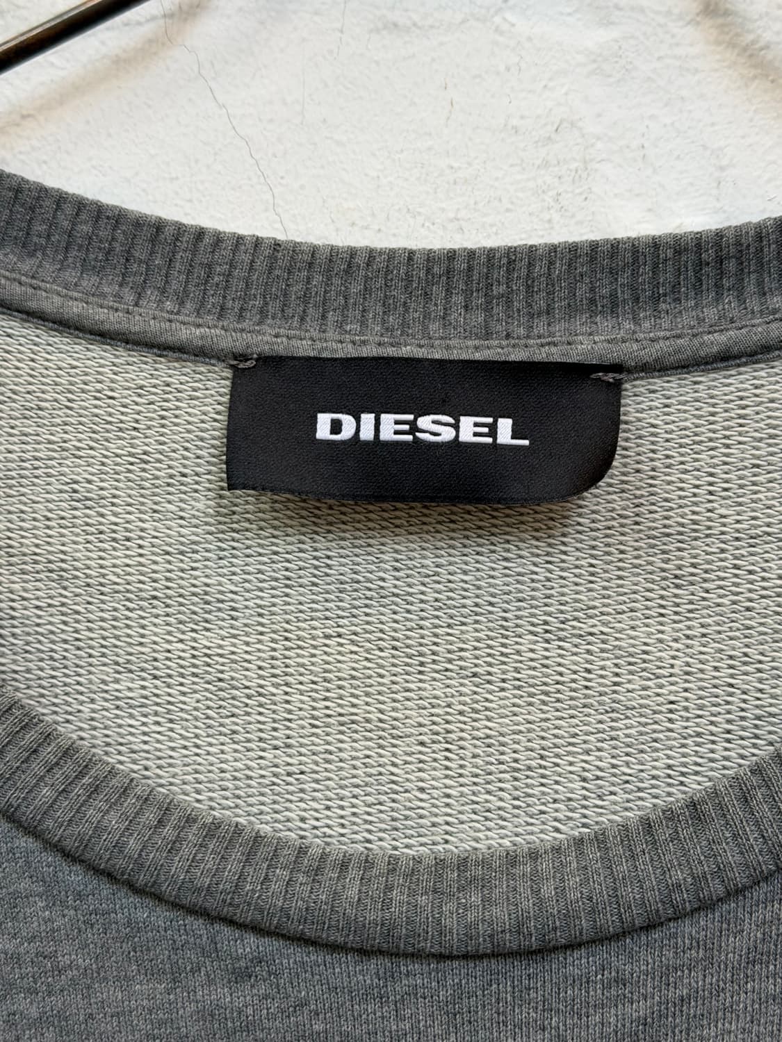 Diesel 디젤 지퍼 그레이 스웻셔츠 XL 상품이미지2