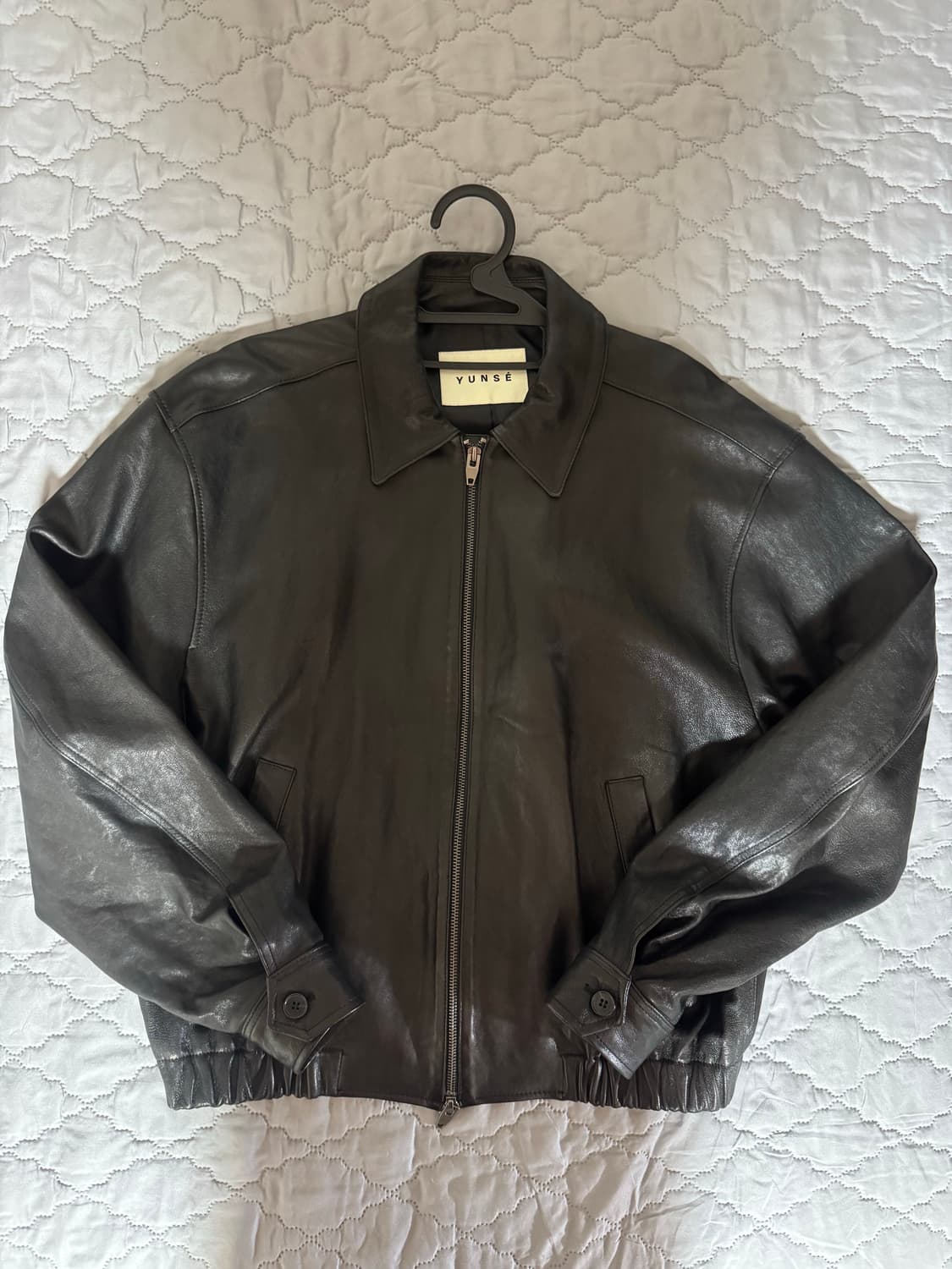 윤세 yunse ego leather jumper 레더 자켓 2사이즈 상품이미지4