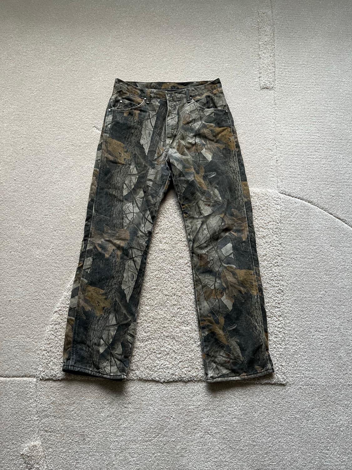 90s 랭글러 프로기어 리얼트리 기모 팬츠 (31-34) 상품이미지2