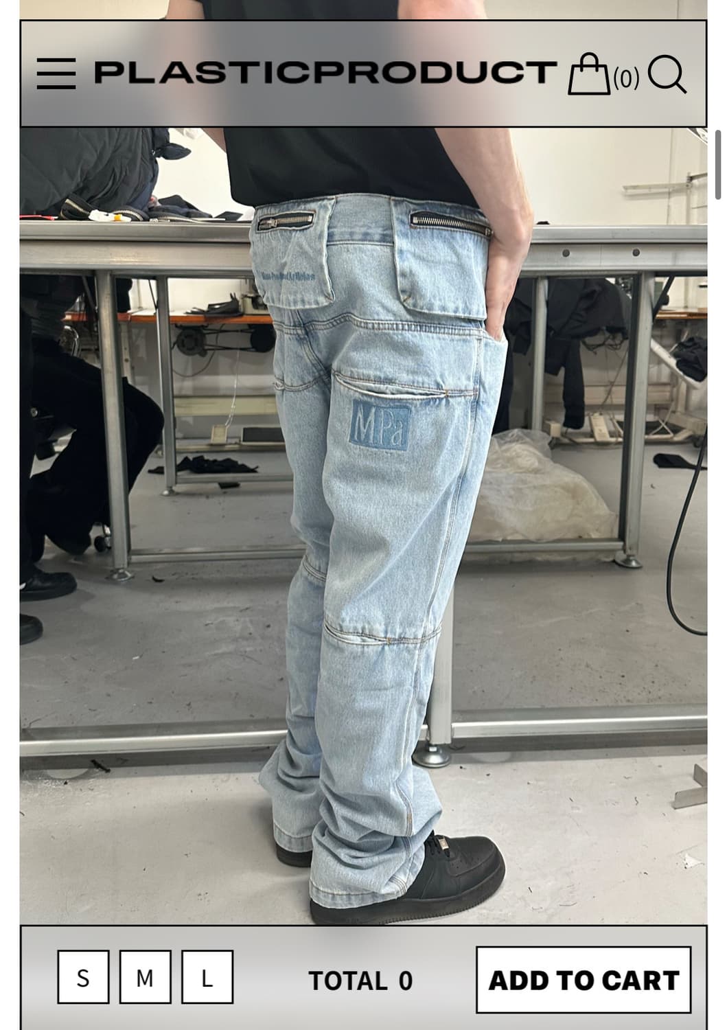 MPa Baag Pants 플라스틱 프로덕트 바지 상품이미지1