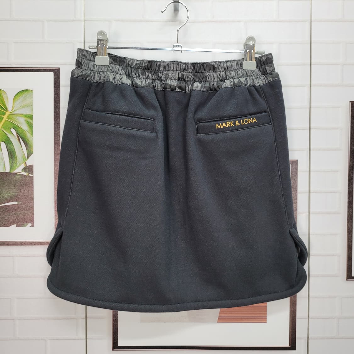 MARK&LONA 마크앤로나 기모 스커트 골프치마 M사이즈 상품이미지5