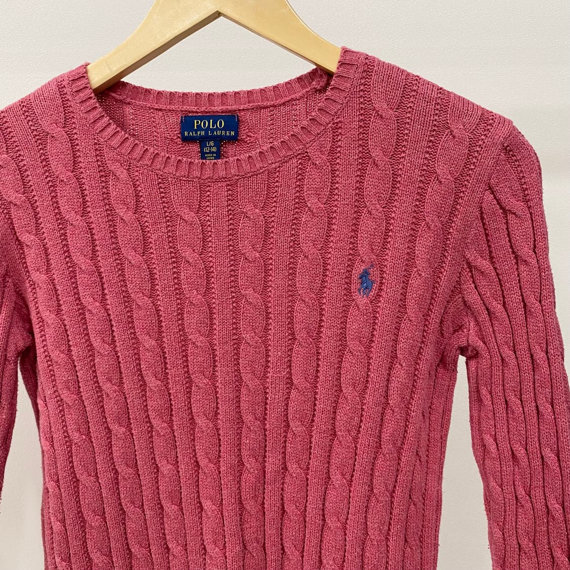 폴로 랄프로렌 신형 케이블 니트 상품이미지2