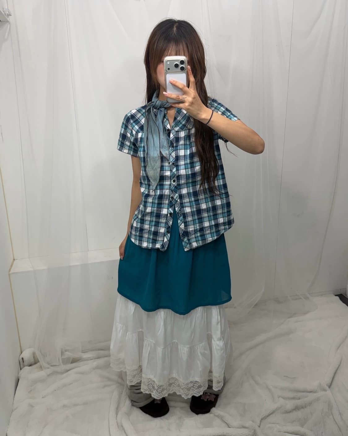 𖤐민트 소녀 코디set𖤐  상품이미지2