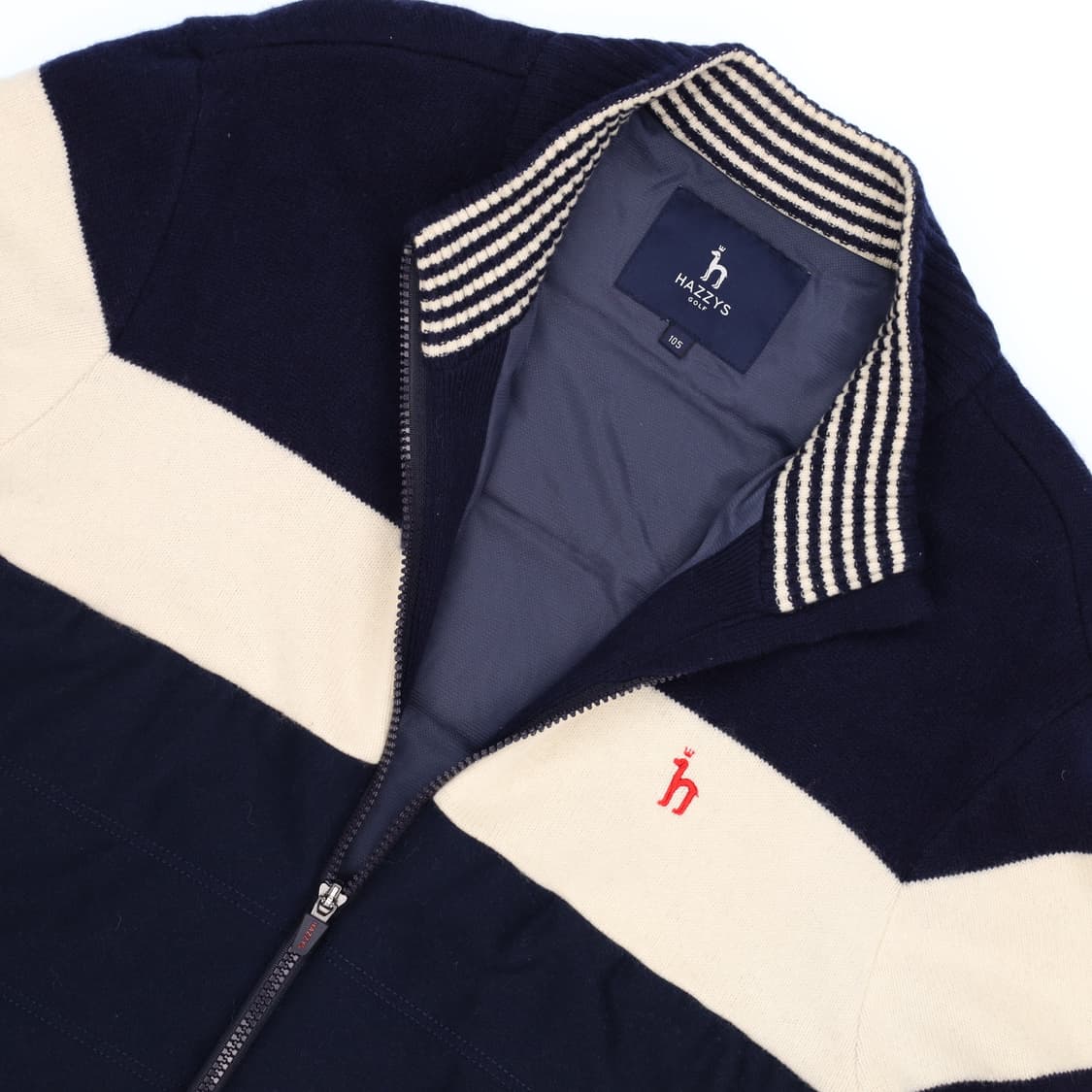 [105] 헤지스 남성 골프 방풍 패딩 모 니트 집업 자켓 N6848 상품이미지5