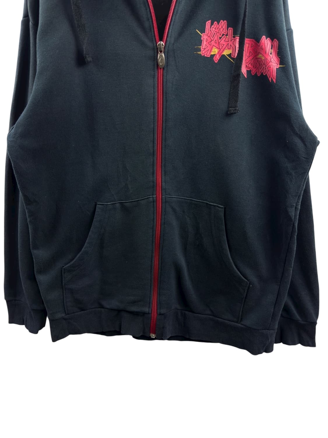 아식스 블랙레드 후드집업1286 상품이미지4