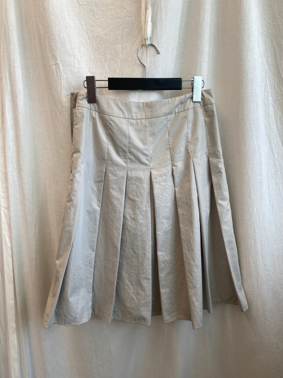 UNIQLO 그레이 플리츠 스커트(25) 상품이미지5
