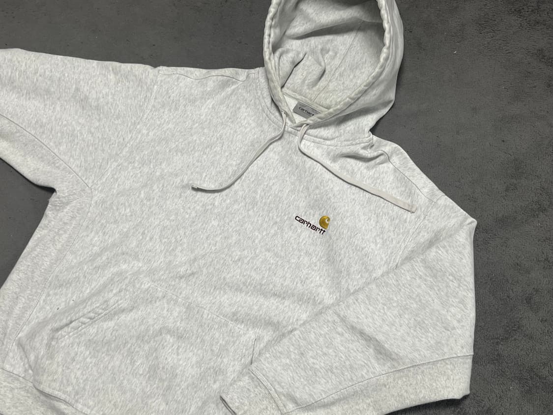 칼하트 wip 윕 후드티 백염 애쉬 그레이 상품이미지3