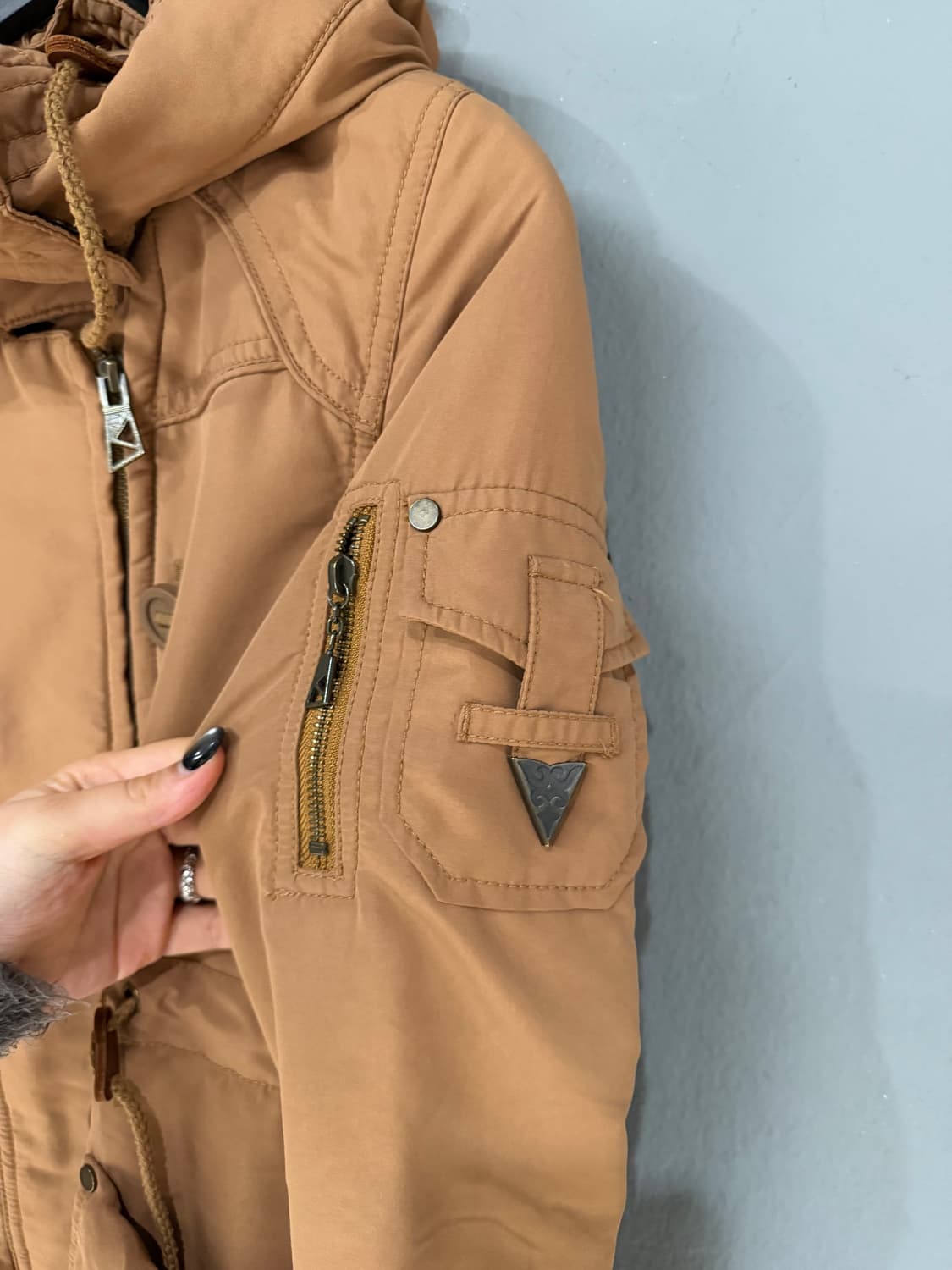 Spiral girl button high-neck jumper 상품이미지9