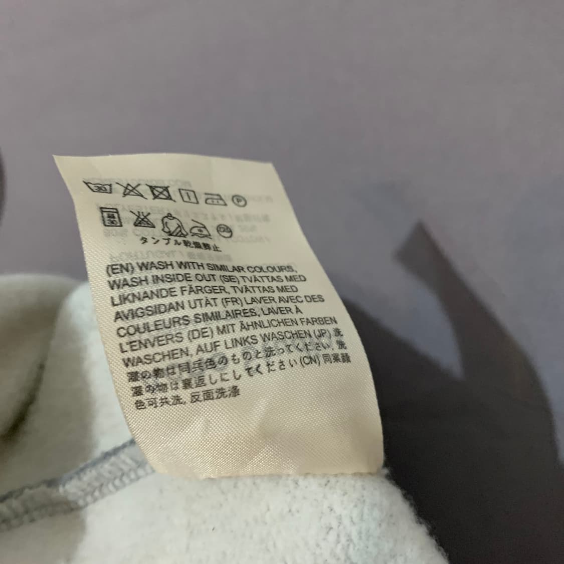 M 아크네스튜디오 플로리다 페이스 오버핏 기모 후드티 상품이미지7