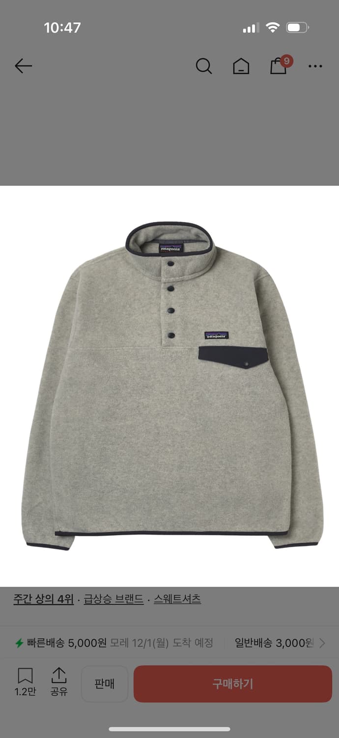 XS인데 S랑 교환하실분 (크림구매한새거) 상품이미지1