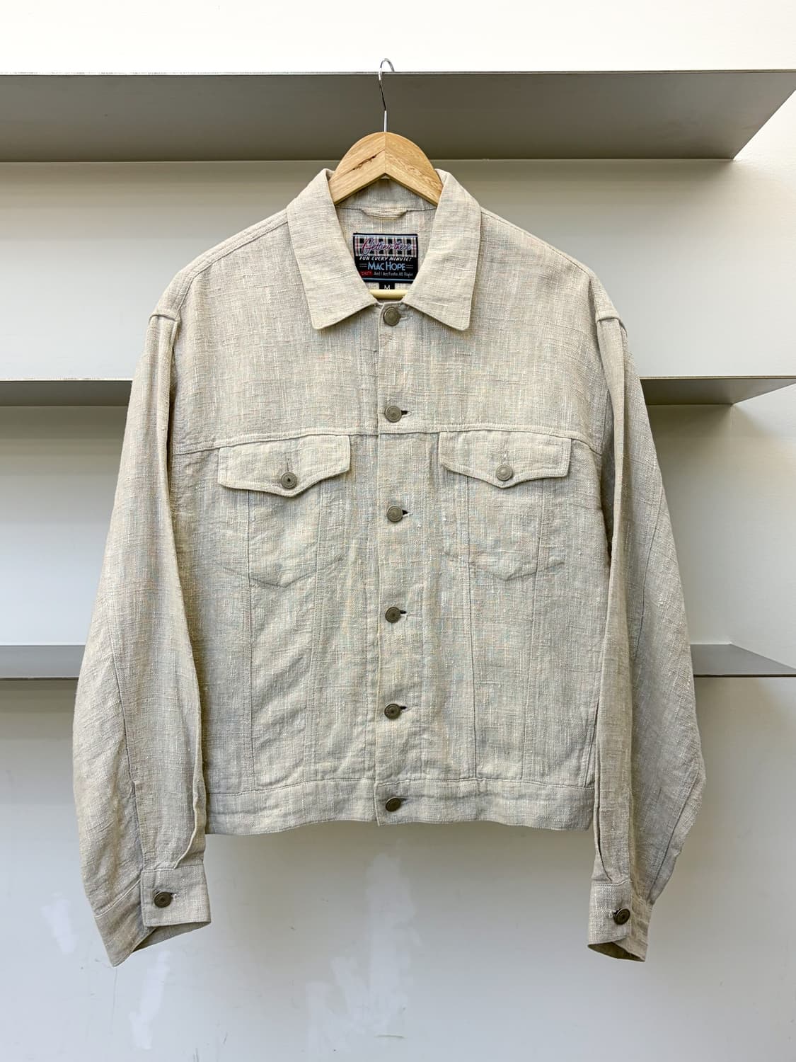 맥 호프 90s 리넨 트러커 자켓 상품이미지1