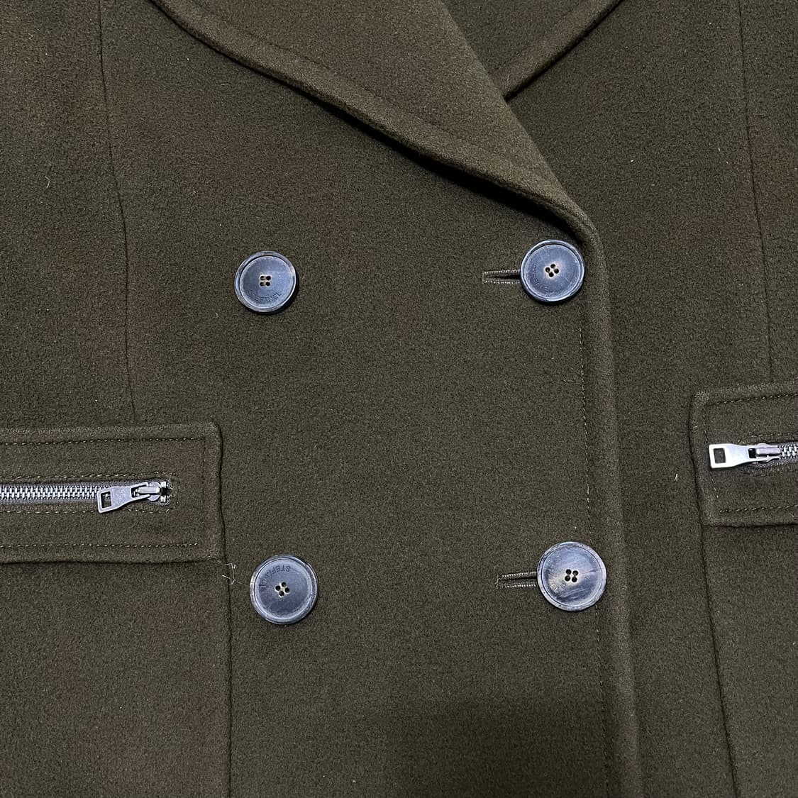 스테파넬 여성 캐시미어 클래식 더플 코트 M(95) 상품이미지5