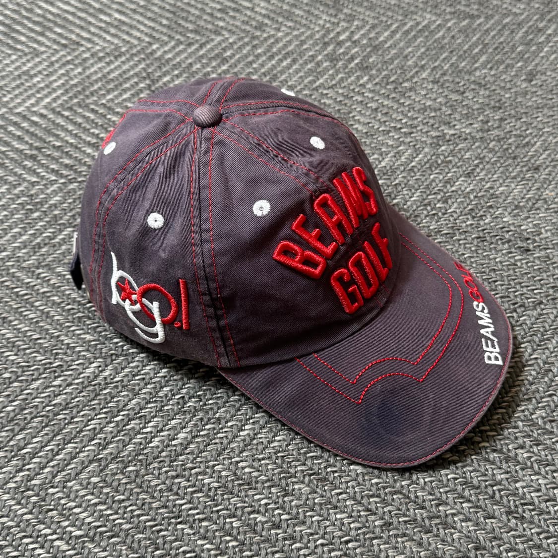 빔즈 골프 디테일 레터링 볼캡 S 상품이미지2