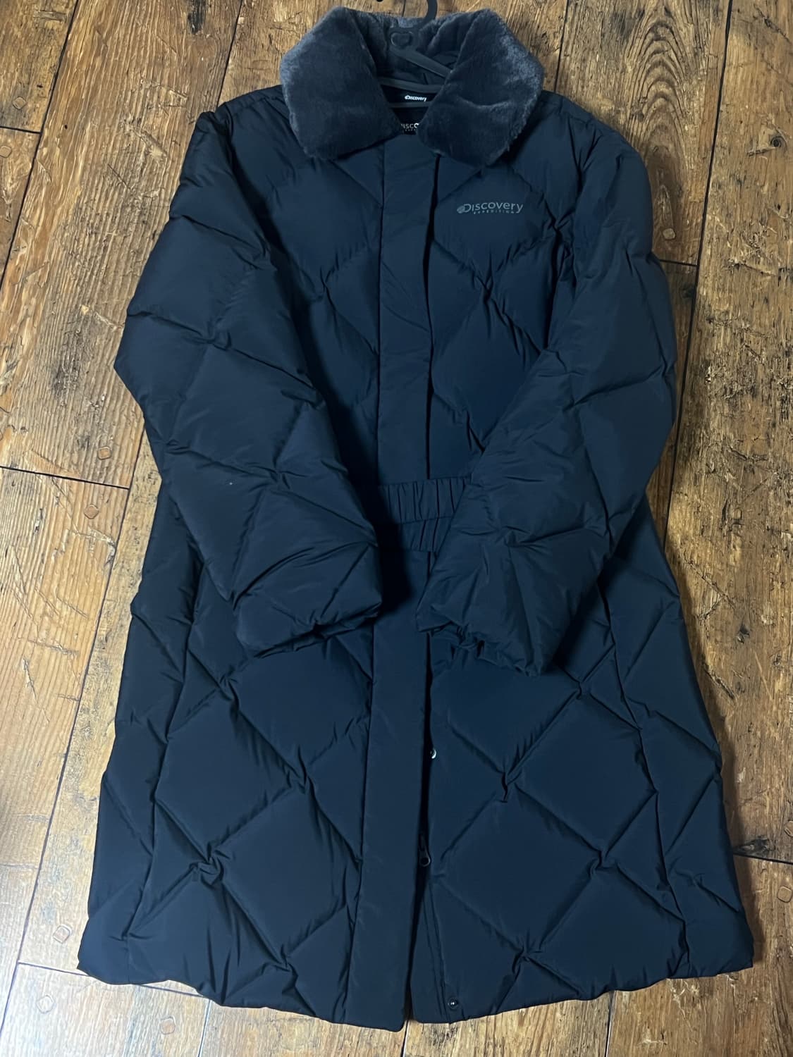 디스커버리 여성 멜로즈 튜브 구스다운 경량 롱패딩 상품이미지1