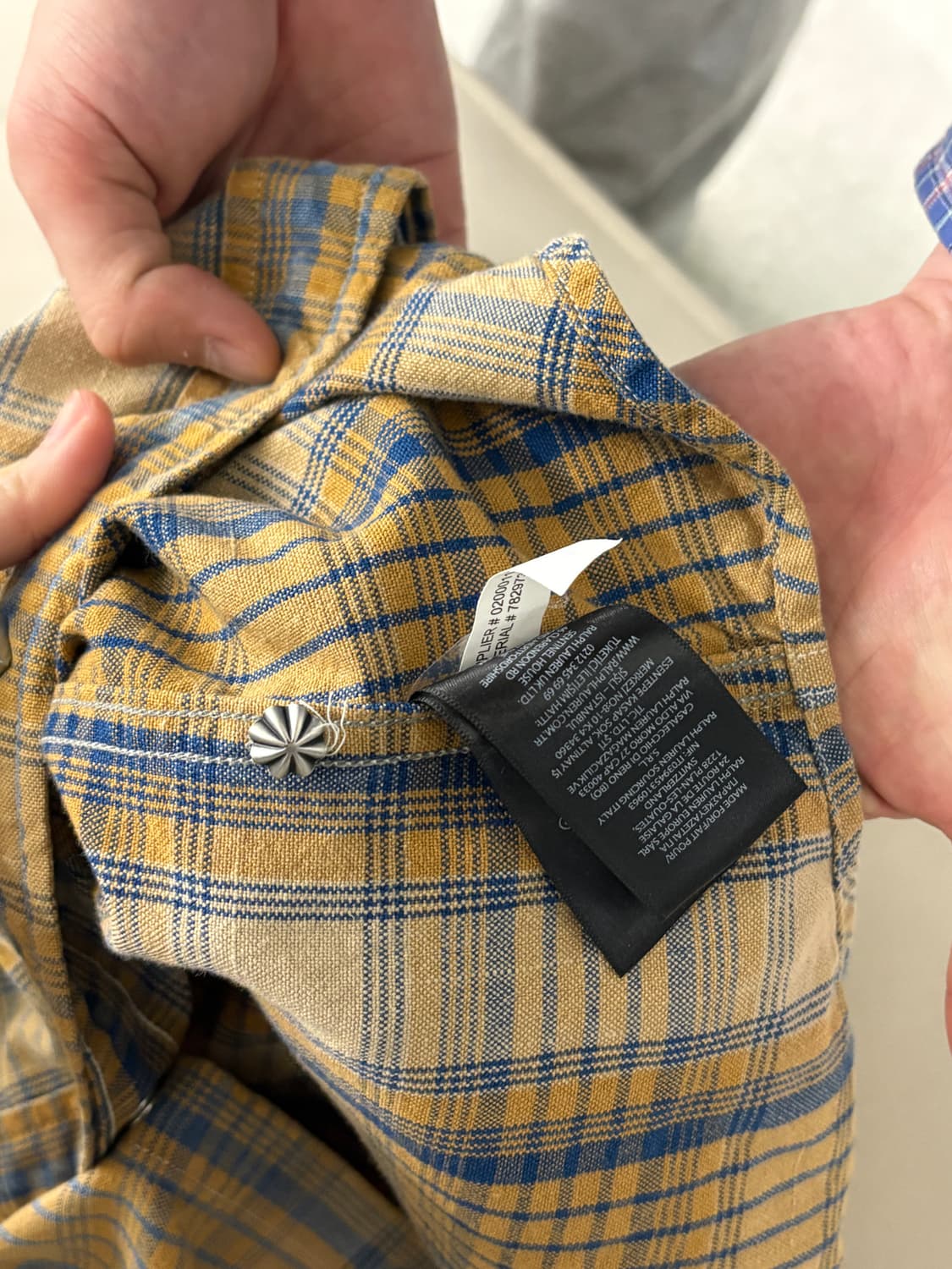 rrl 더블알엘 웨스턴셔츠 M 상품이미지4