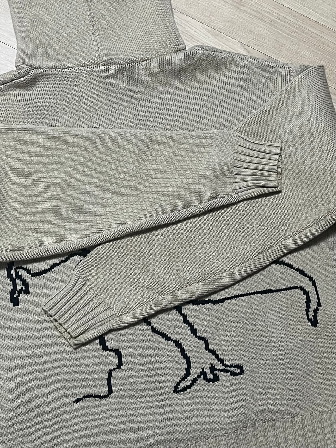 LABROS Dino Hooded Sweater (Sand)-L 상품이미지3