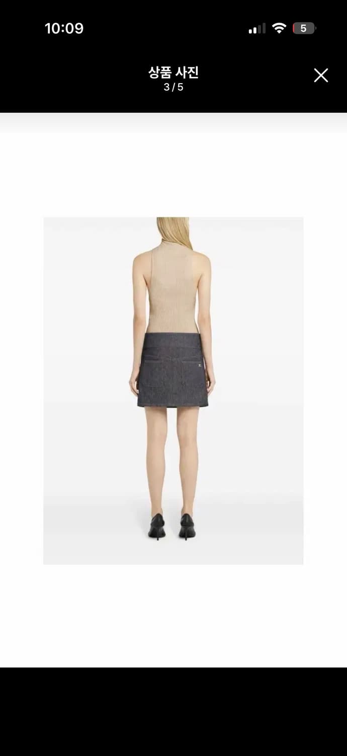 꾸레주 골지 니트 탱크탑 상품이미지4