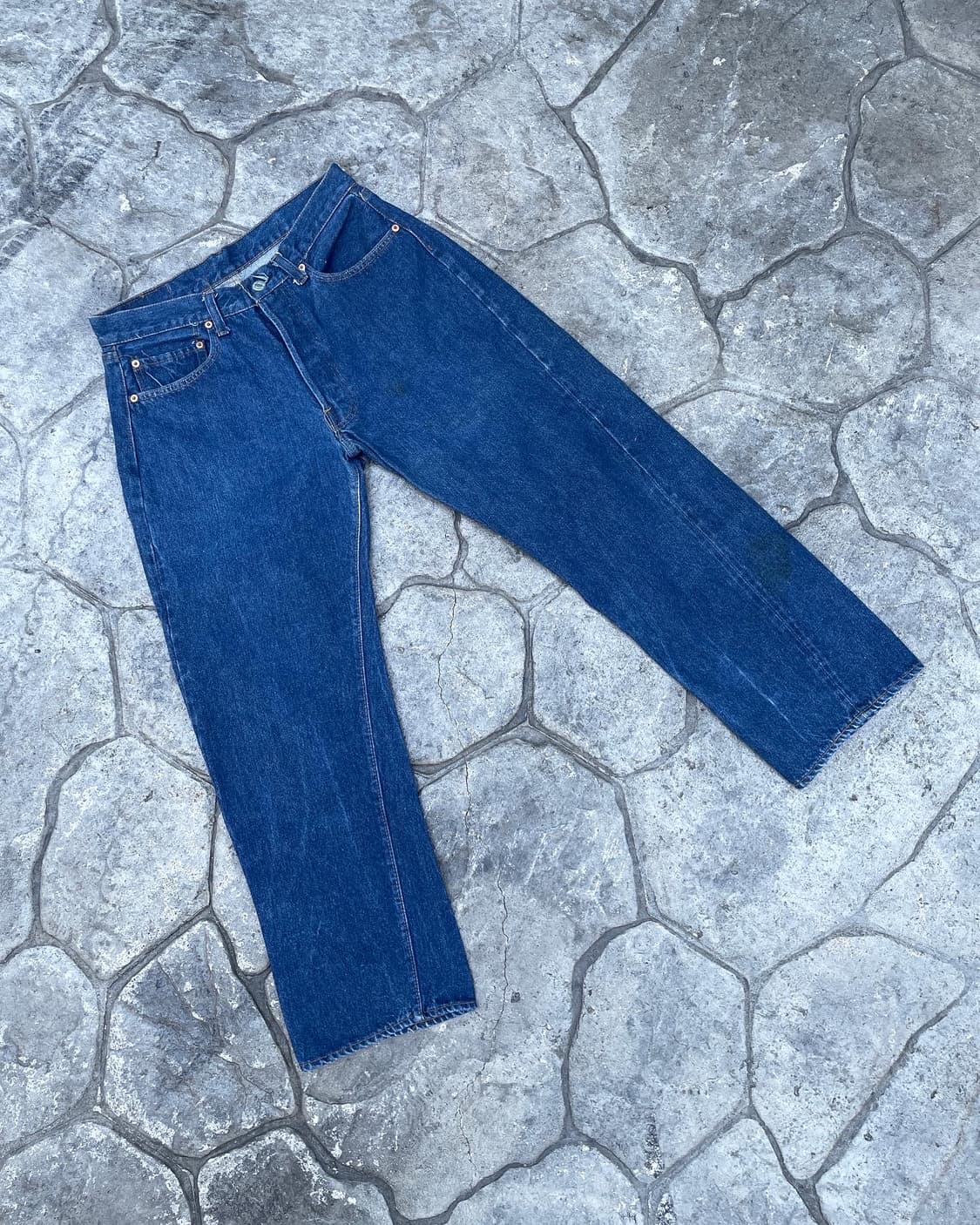 LATE 70s 66후기 SMALL e 501 셀비지 상품이미지1