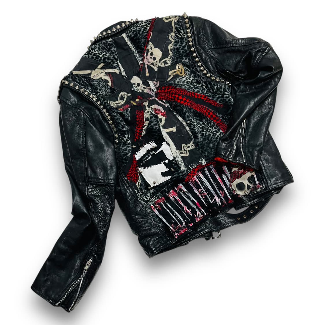 FAIR 90s American Leather Rider Jacket ! 상품이미지6