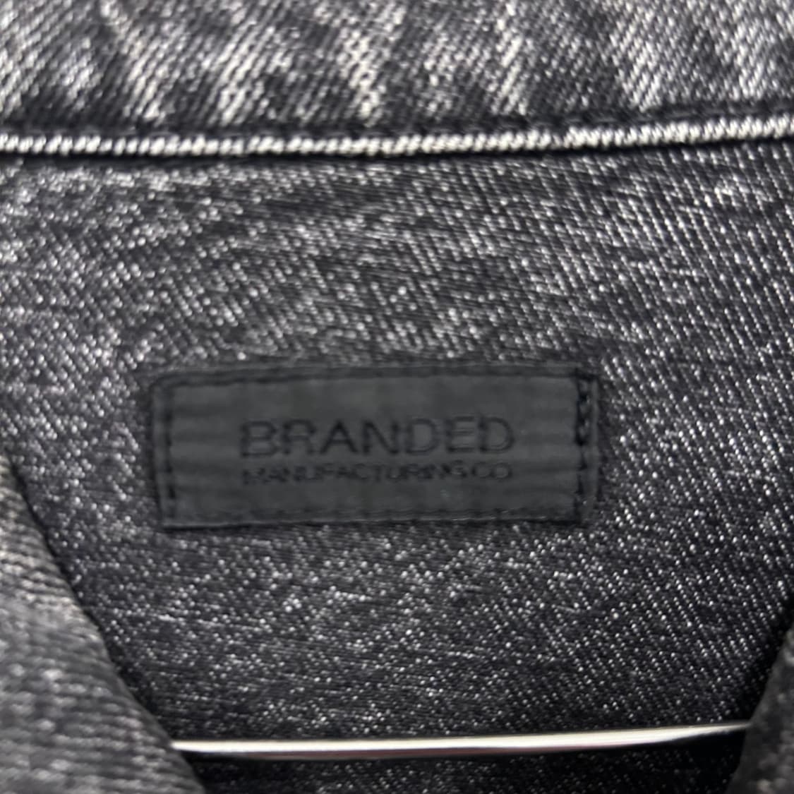 2001 브랜디드 슬로우워커 흑청 데님자켓 상품이미지3