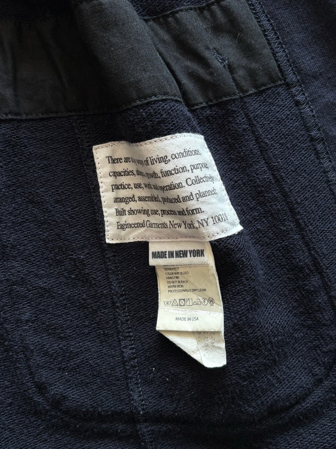 엔지니어드 가먼츠 저지 자켓 S 상품이미지4