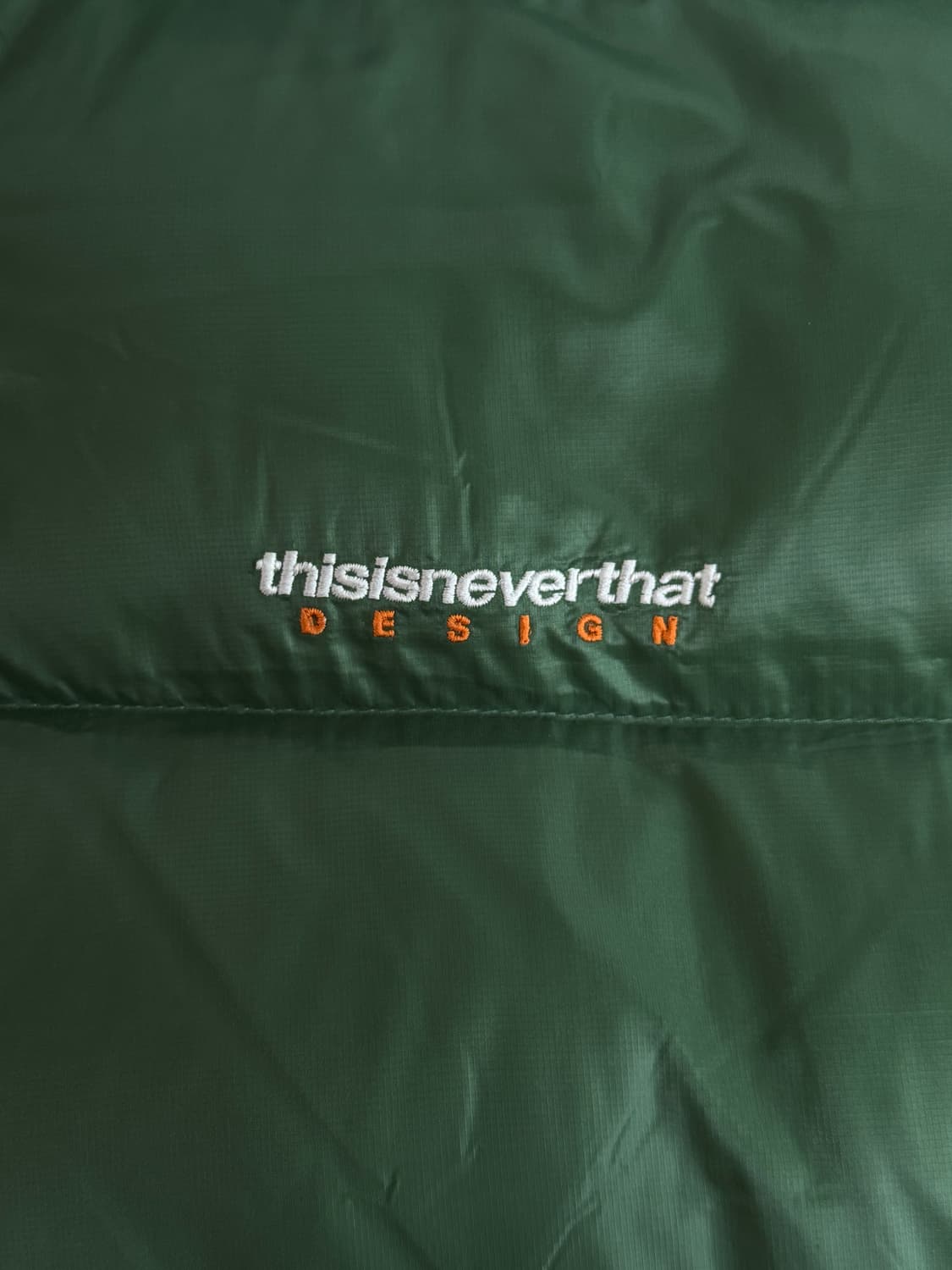 디스이즈네버댓 DSN 다운 푸퍼 자켓 그린 L 상품이미지4