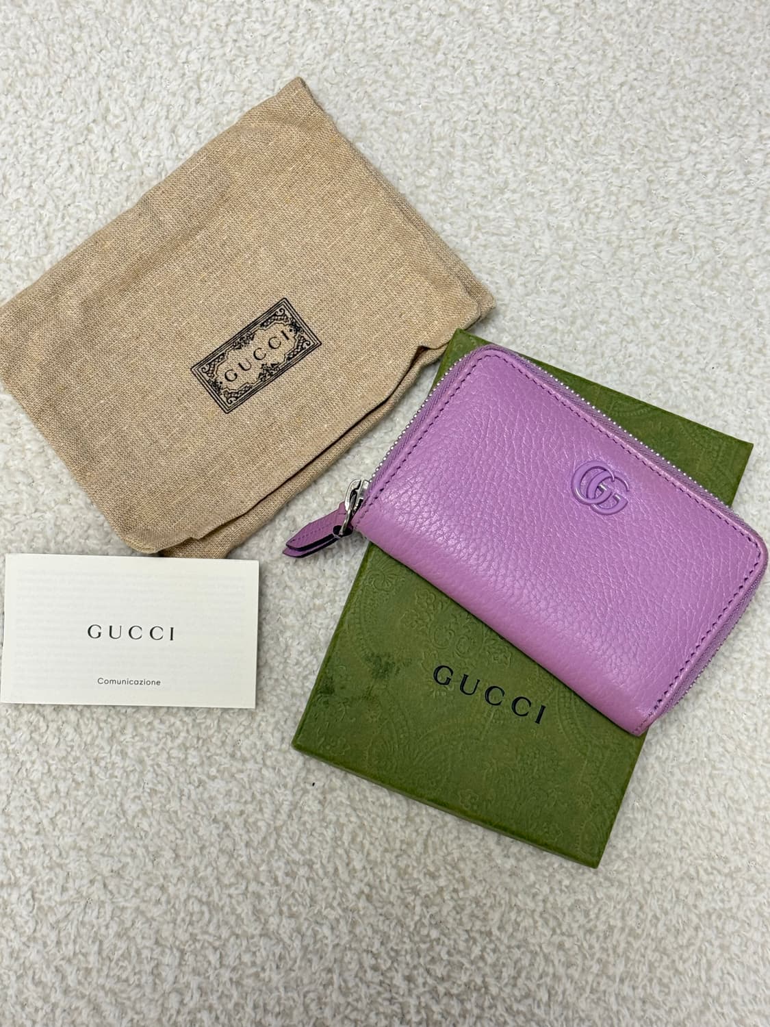 구찌 톤온톤 GG 마몽지퍼지갑 상품이미지6